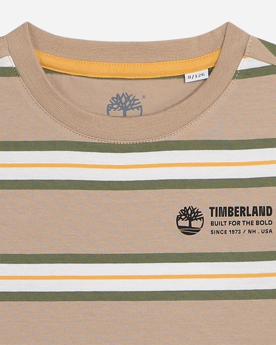  T-Shirt TIMBERLAND STRIPES JR S4131412|252|06A scatto 2