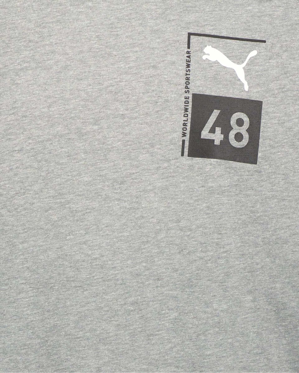  T-Shirt PUMA BLANK M S5365740|01|S scatto 2