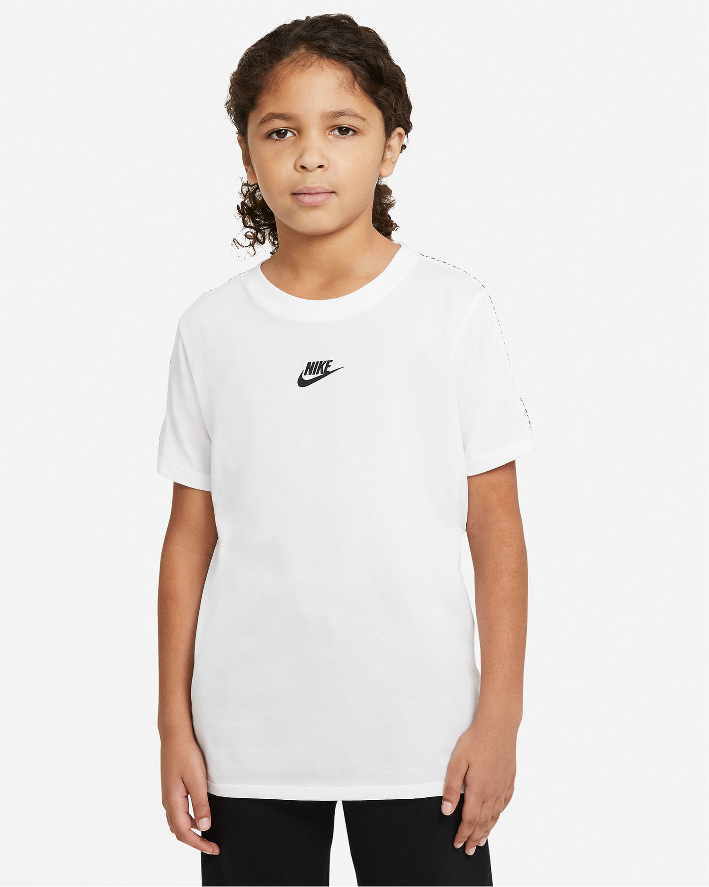  T-Shirt NIKE REPEAT LOGO JR S5299799|100|S scatto 0