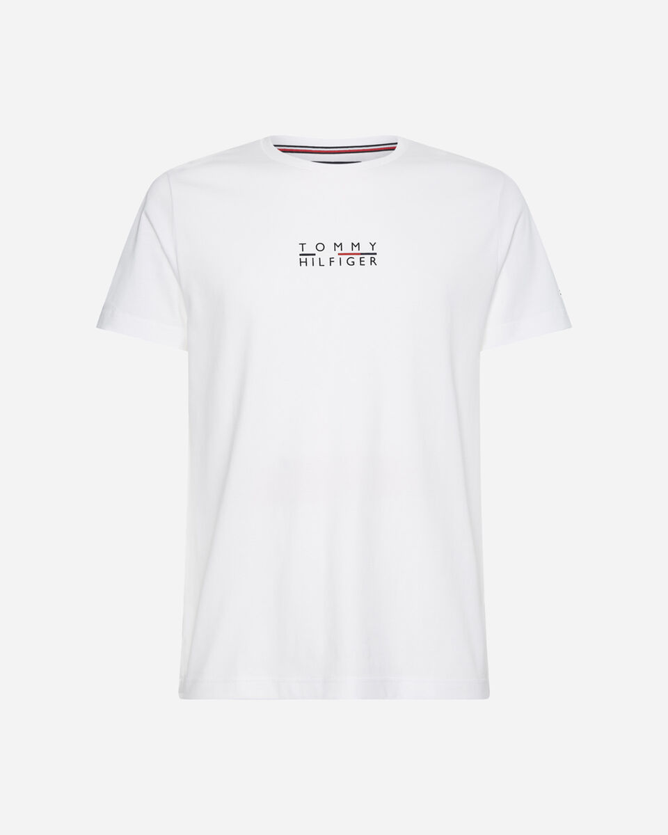  T-Shirt TOMMY HILFIGER SQUARE LOGO M S4104991|YBR|XS scatto 0
