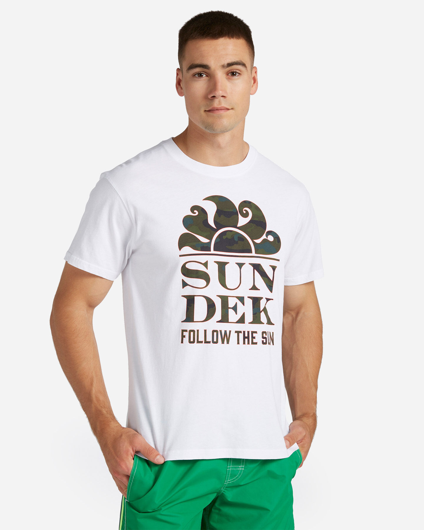  T-Shirt SUNDEK LOGO SUN M S5486520|00600|S scatto 0