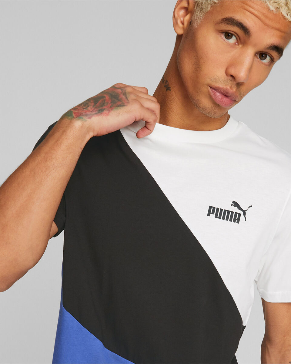  T-Shirt PUMA POWER 3COLORS M S5541494|92|S scatto 4