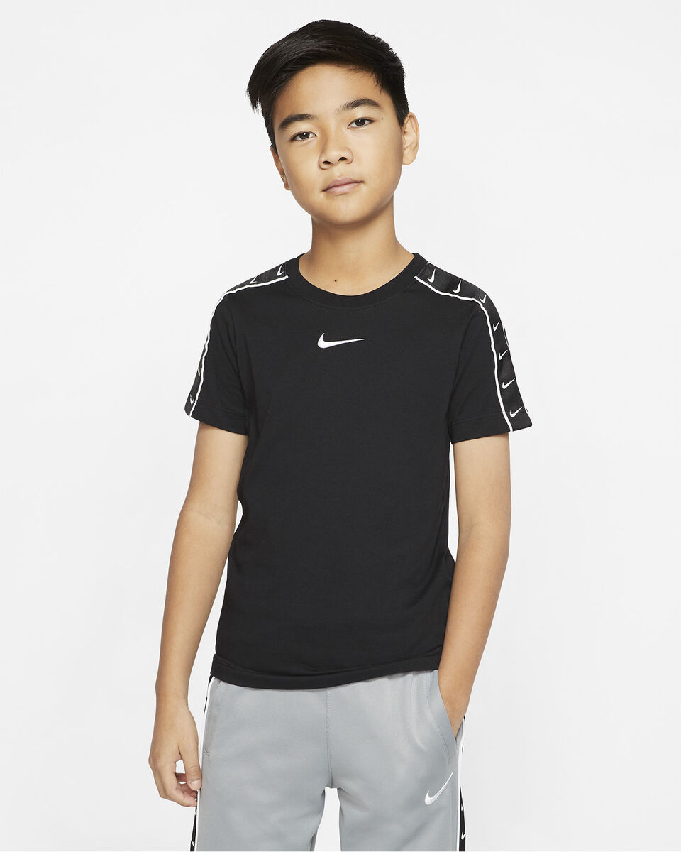  T-Shirt NIKE TAPE JR S5173227|010|S scatto 2