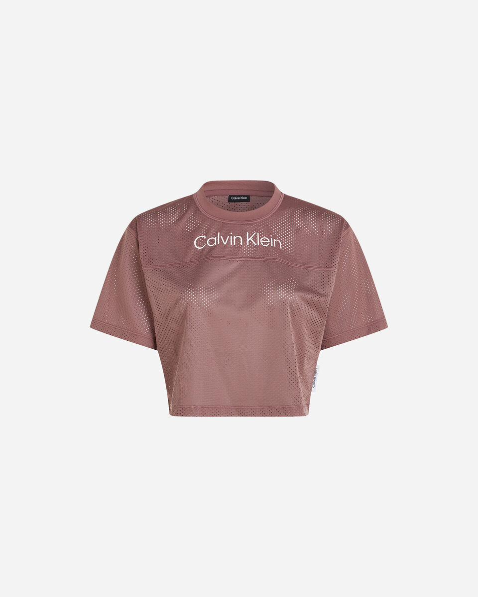  T-Shirt CALVIN KLEIN SPORT MESH BIG LOGO W S4129316|LKO|XS scatto 0