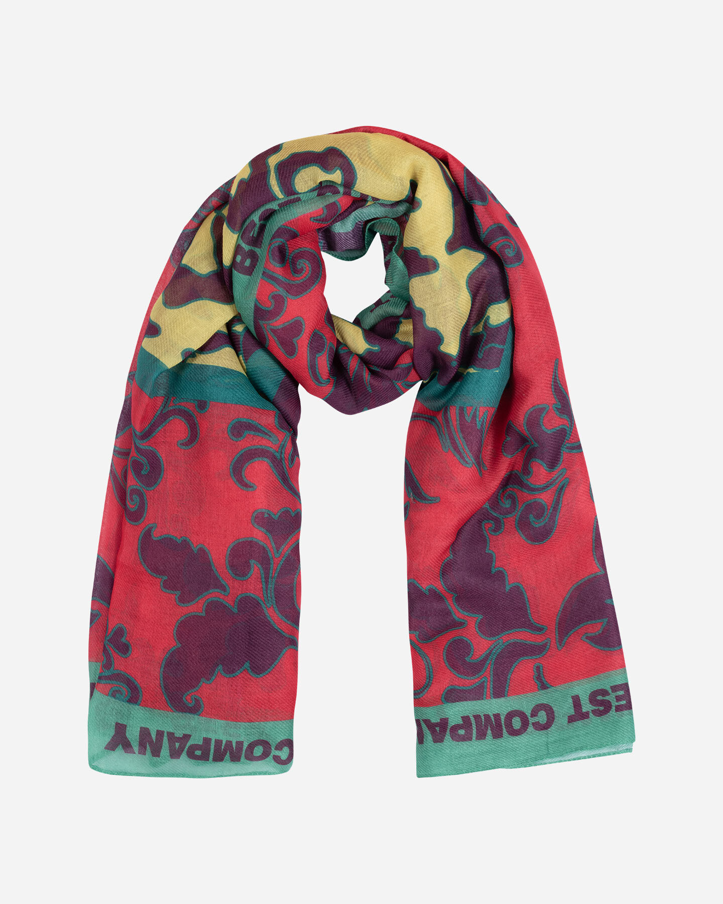  Pashmina BEST COMPANY HORSES AND FLOWERS W S4115372|896|UNI scatto 0