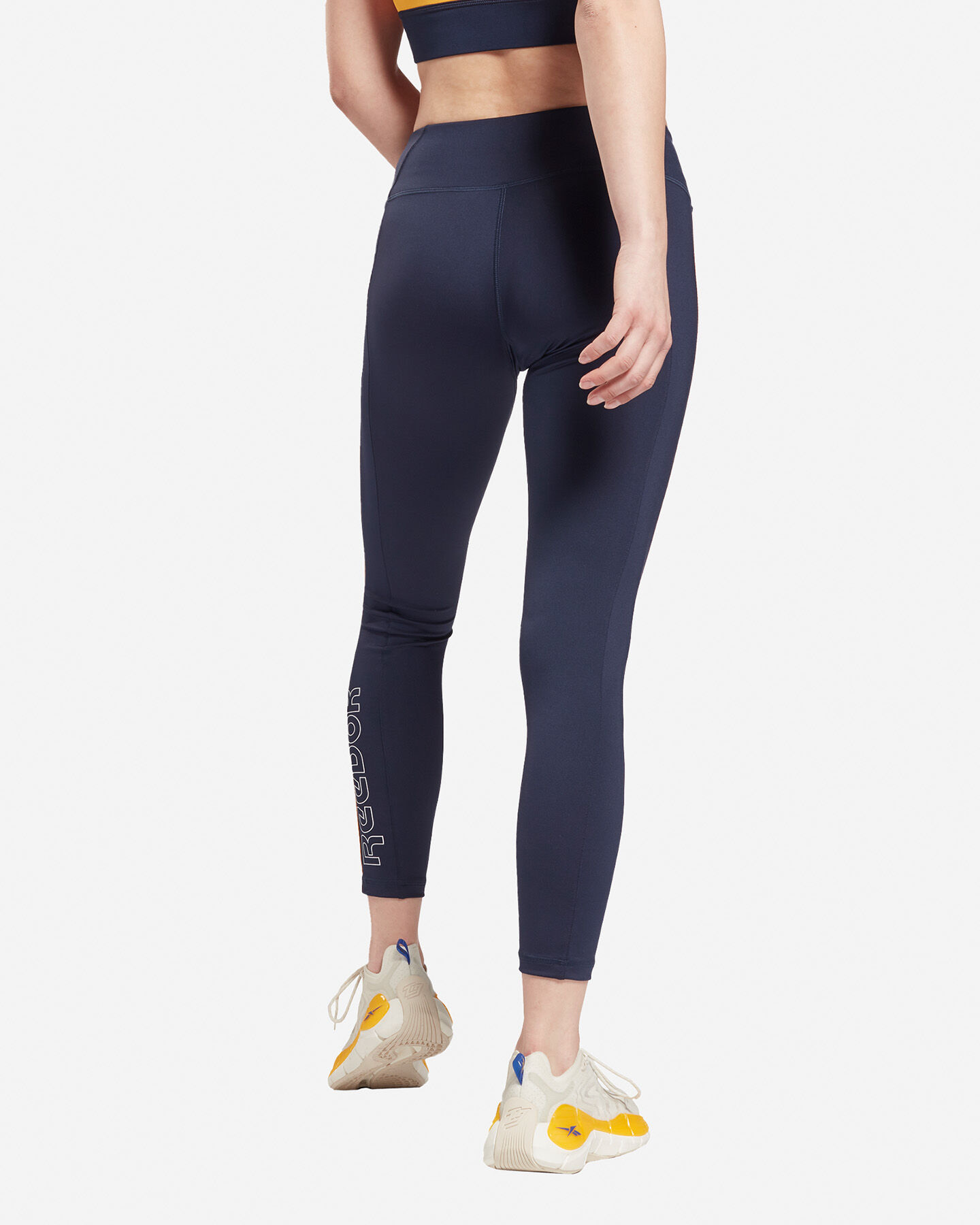  Leggings REEBOK POLY PIPING IN CONTRAST W S5326832|UNI|XS scatto 2