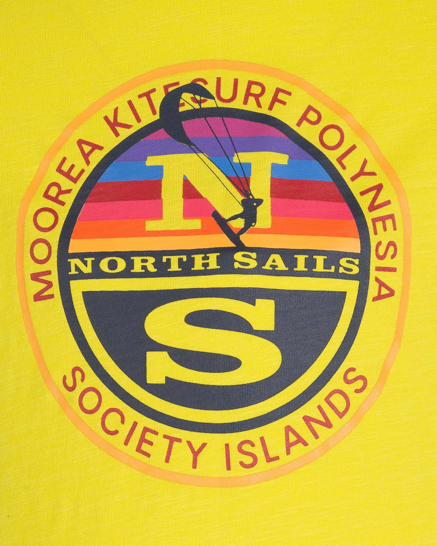  T-Shirt NORTH SAILS LOGO RAINBOW JR S4104831|0470|8 scatto 2