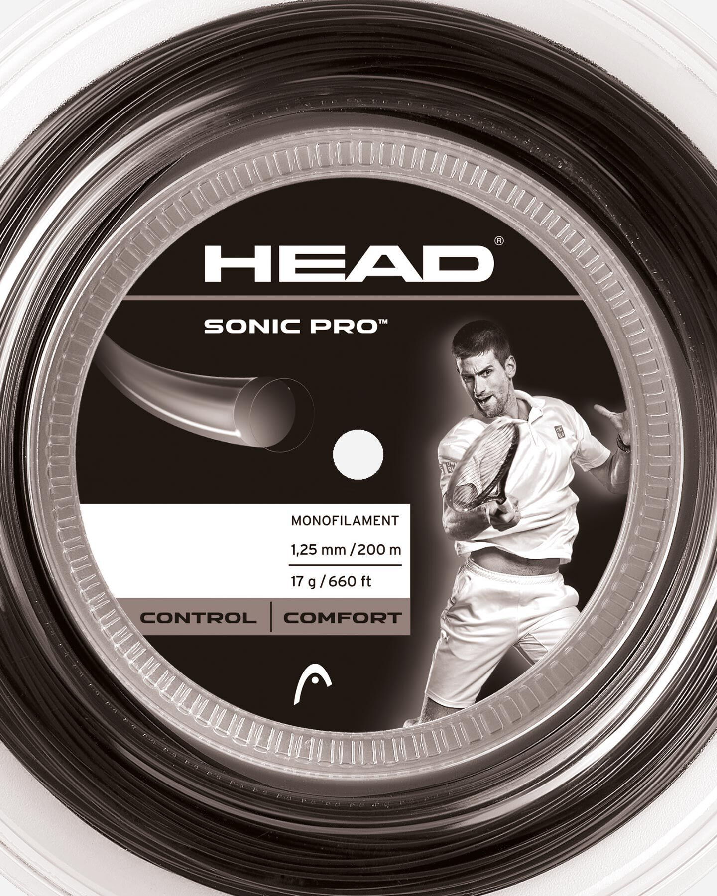  Corde tennis HEAD SONIC PRO REEL S0704054|1|1,25 scatto 1