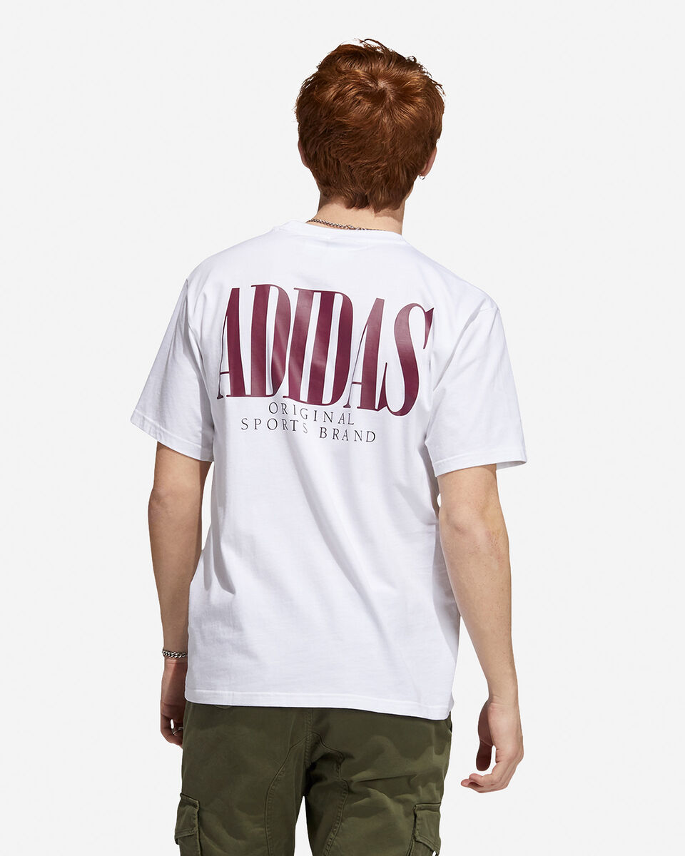  T-Shirt ADIDAS TREFOIL SCRIPT M S5330604|UNI|XS scatto 3