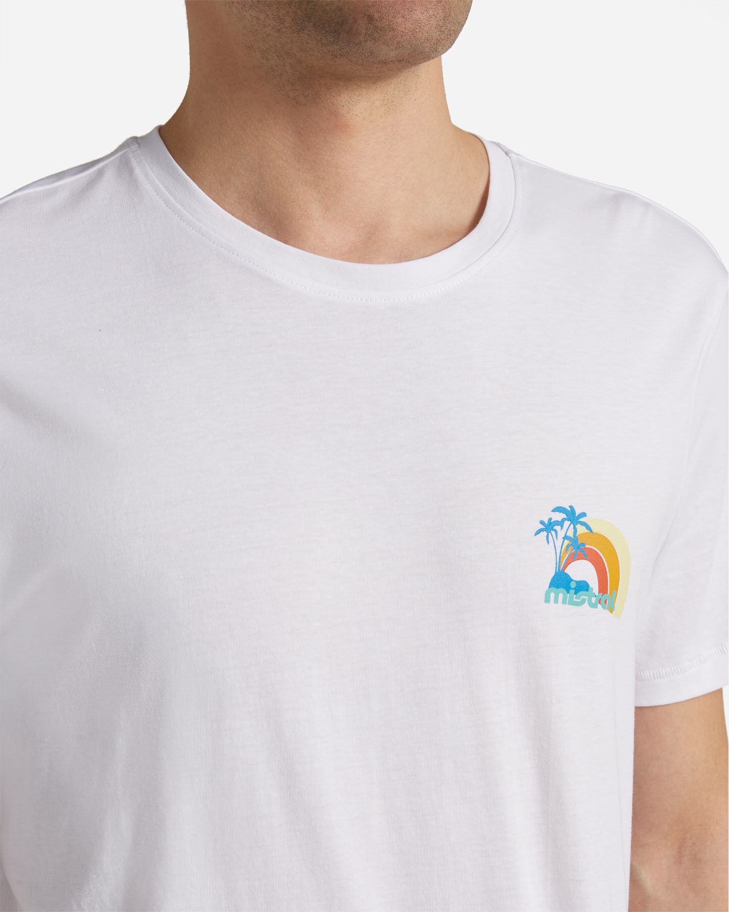  T-Shirt MISTRAL RAINBOW M S4130289|BIANCO|S scatto 4