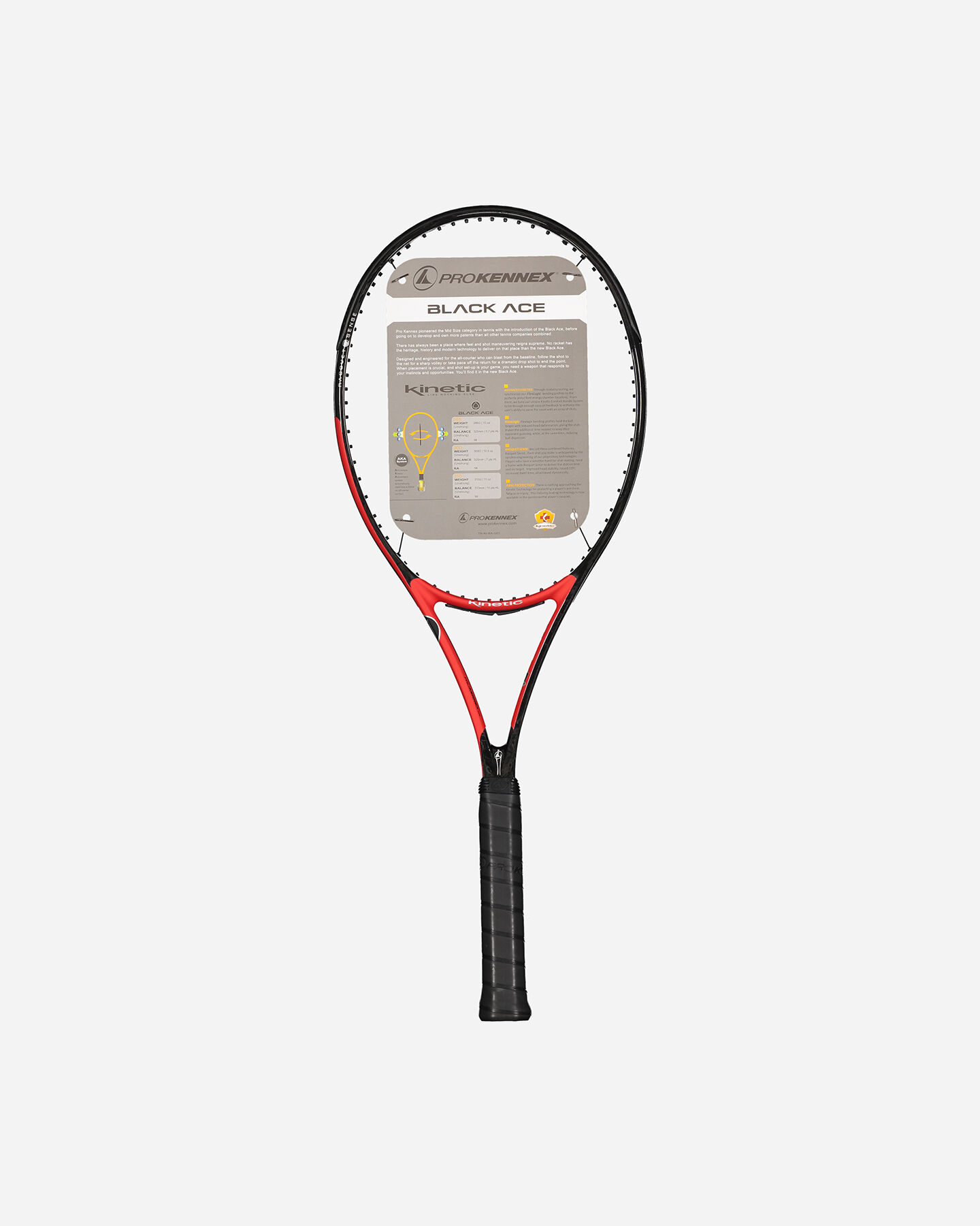  Telaio tennis PRO KENNEX BLACK ACE PRO S4098567|UNI|L2 scatto 1