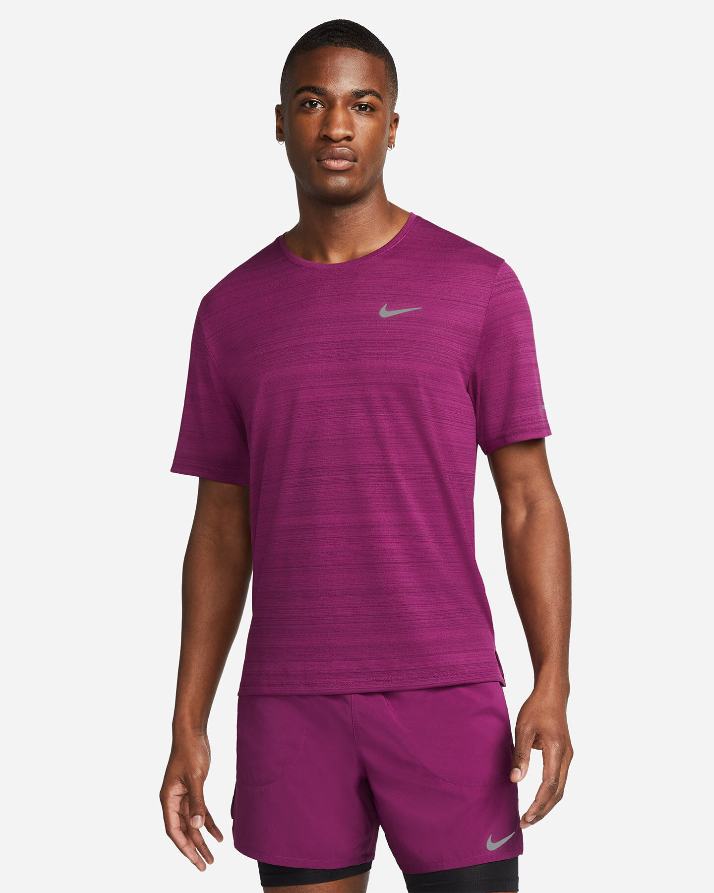  T-Shirt running NIKE DRI FIT MILER M S5373323|610|S scatto 0