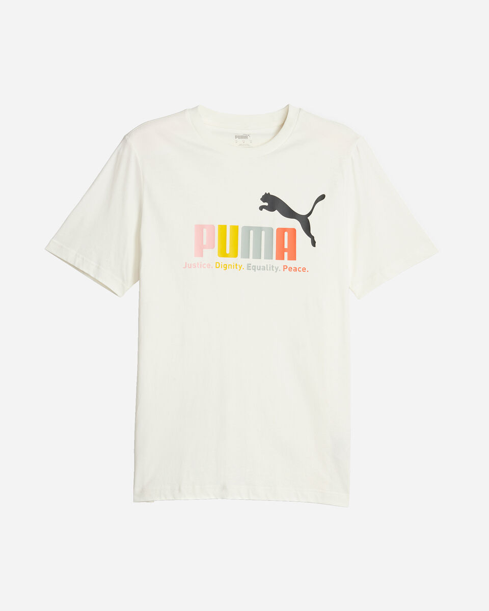  T-Shirt PUMA ESSENTIAL+ BIG LOGO M S5584193|65|S scatto 0