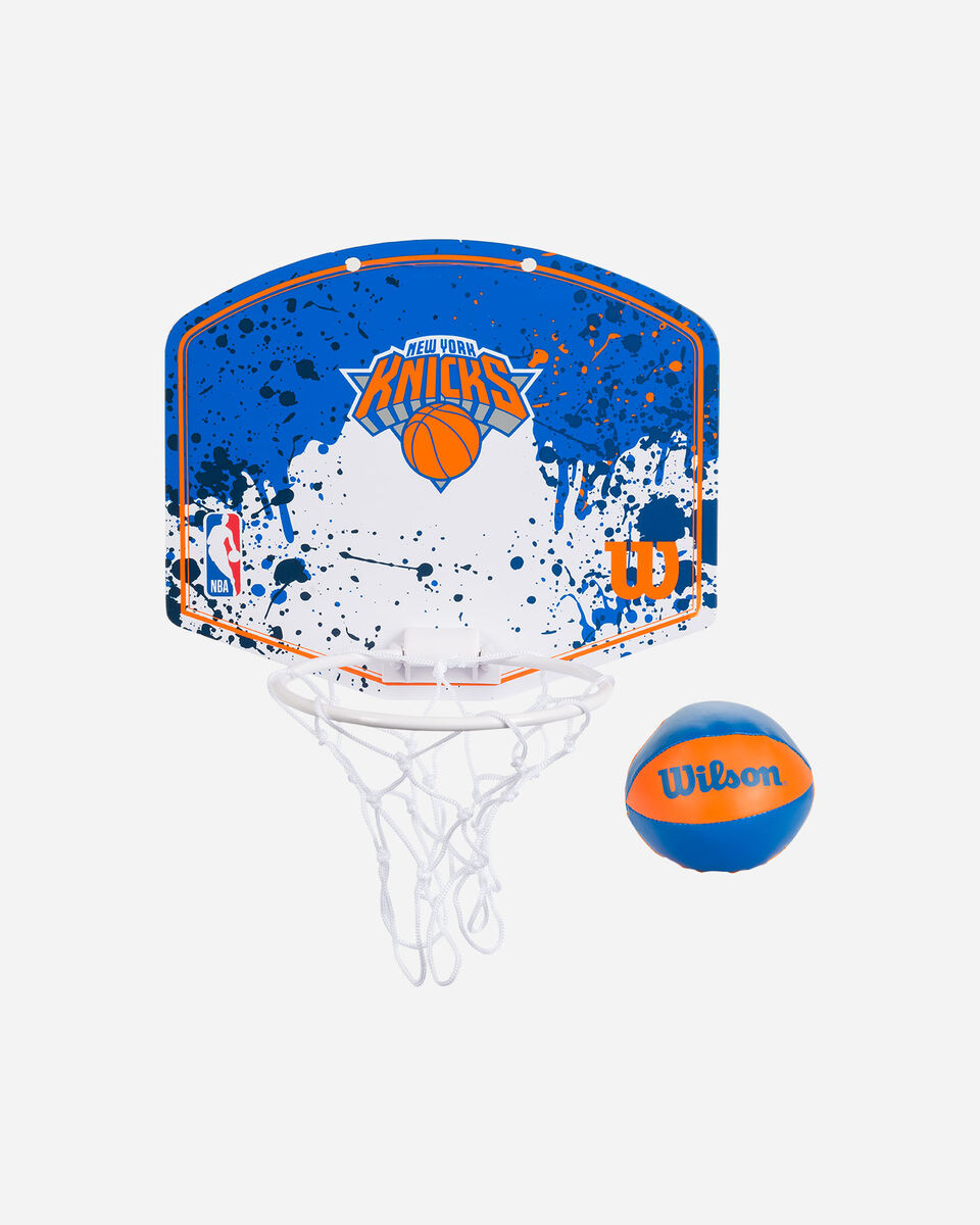  Canestro tabellone basket WILSON NBA TEAM NEW YORK KNICKS S5331611|UNI|NS scatto 0