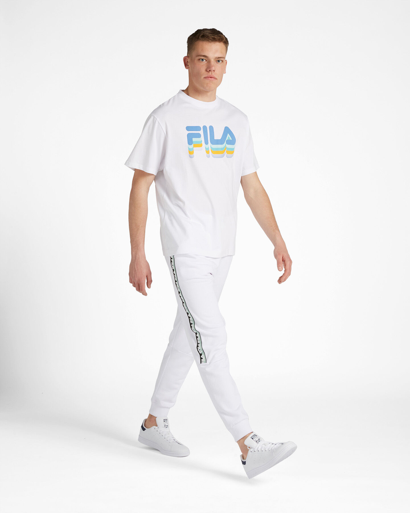  T-Shirt FILA GRAPHICS LOGO LINEA M S4100523|001|XS scatto 3