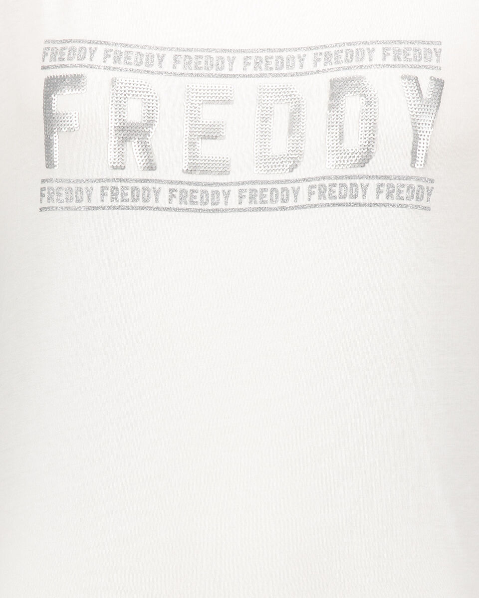  T-Shirt FREDDY JERSEY BLOGO PAIELLETTES  W S5297631 scatto 2