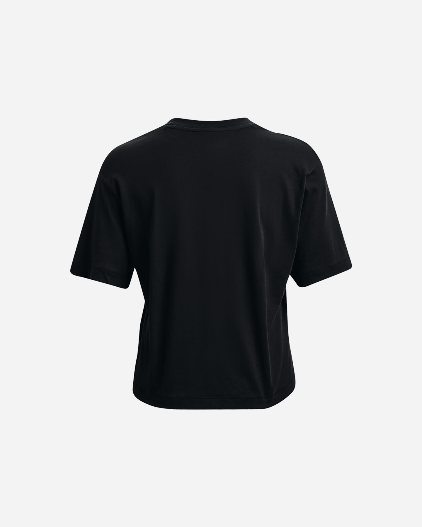  T-Shirt UNDER ARMOUR CROP BIG LOGO  W S5390267|0001|XS scatto 1