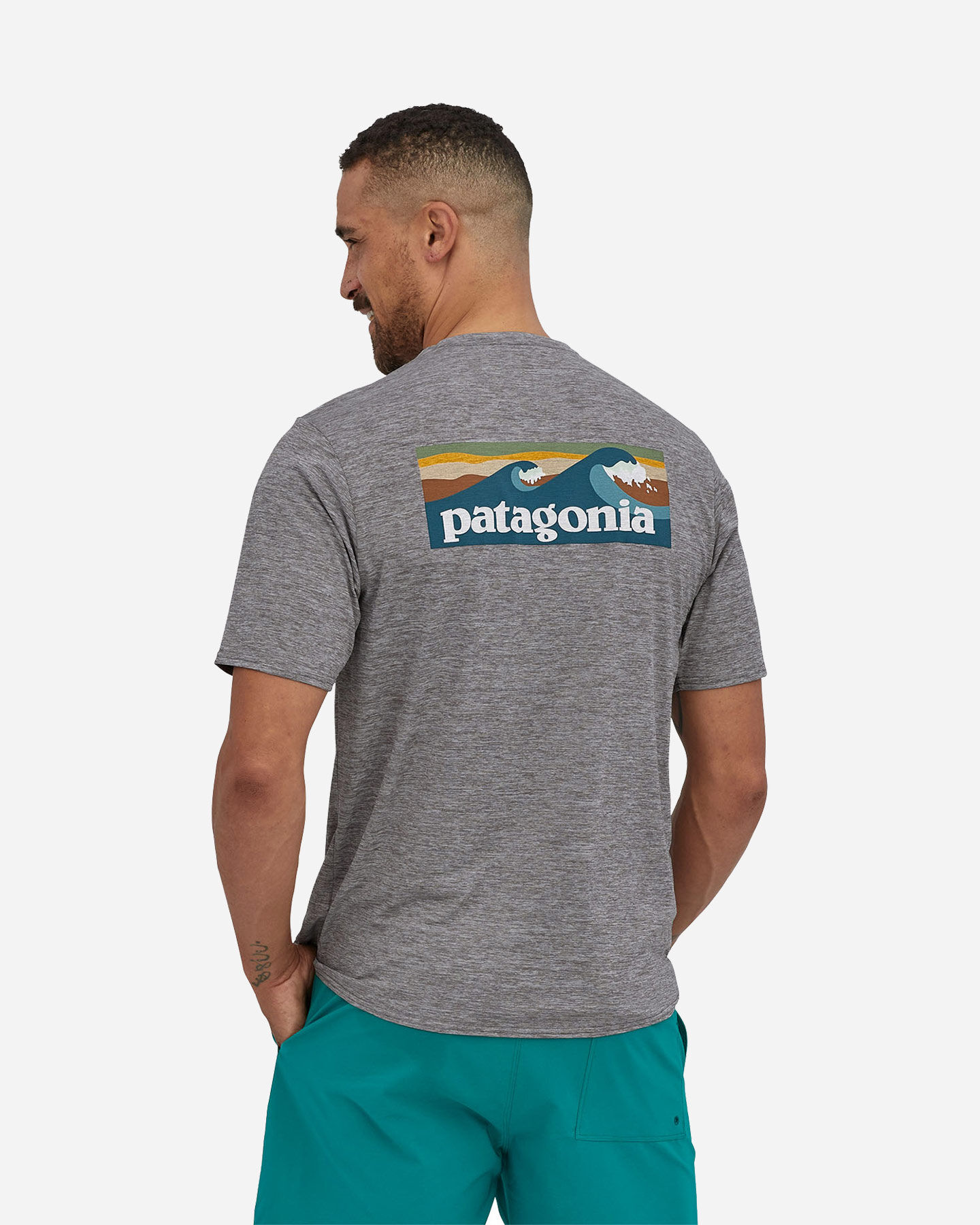  T-Shirt PATAGONIA COOL DAILY GRAPHIC M S4103410|BLAF|S scatto 3