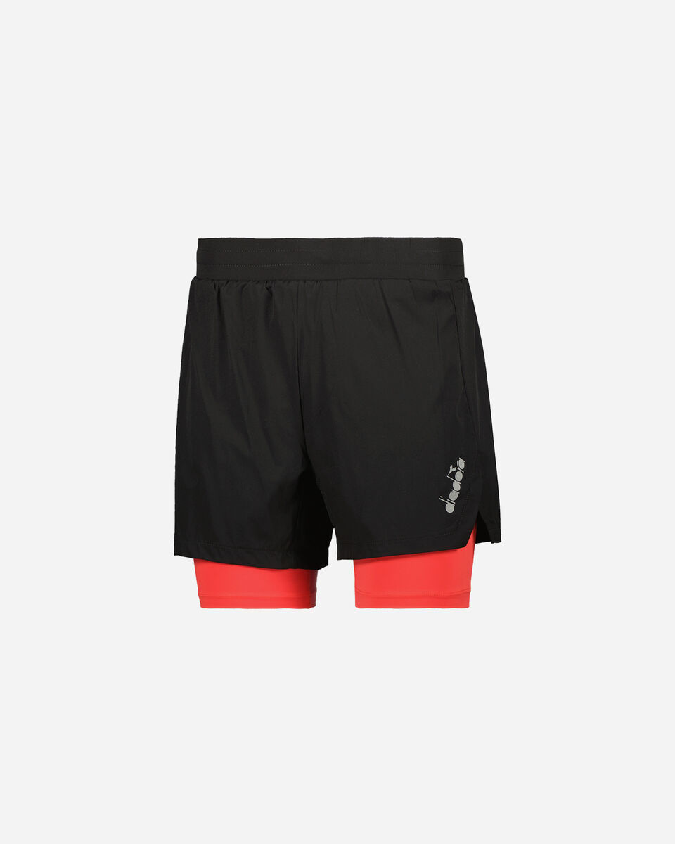  Short running DIADORA DOUBLE LAYER 2IN1 BE ONE M S5400773|80013|S scatto 0