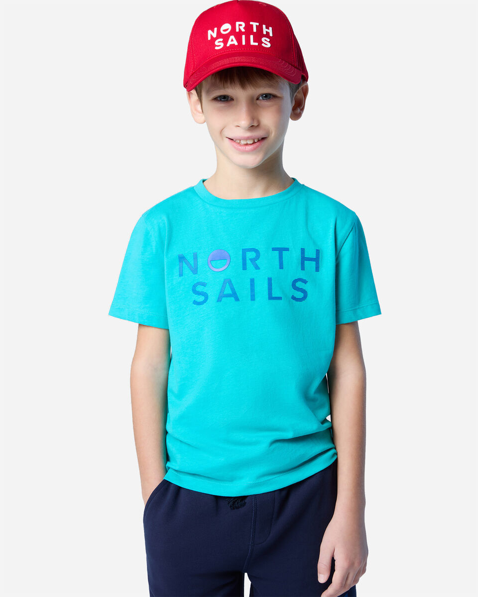  T-Shirt NORTH SAILS LOGO EXTENDED JR S5684030|0455|8 scatto 2