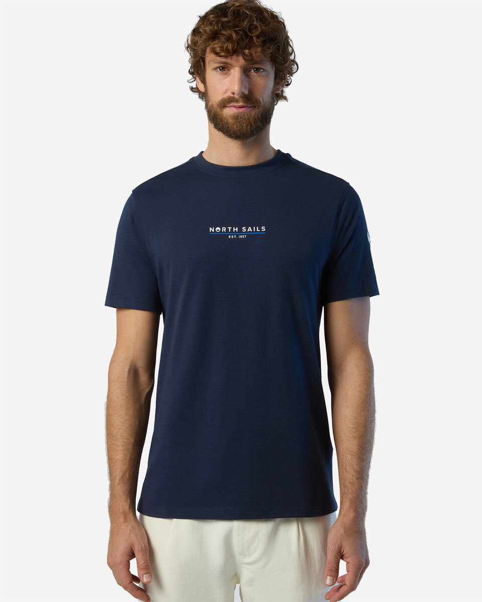  T-Shirt NORTH SAILS NEW LOGO M S5684009|0802|S scatto 1