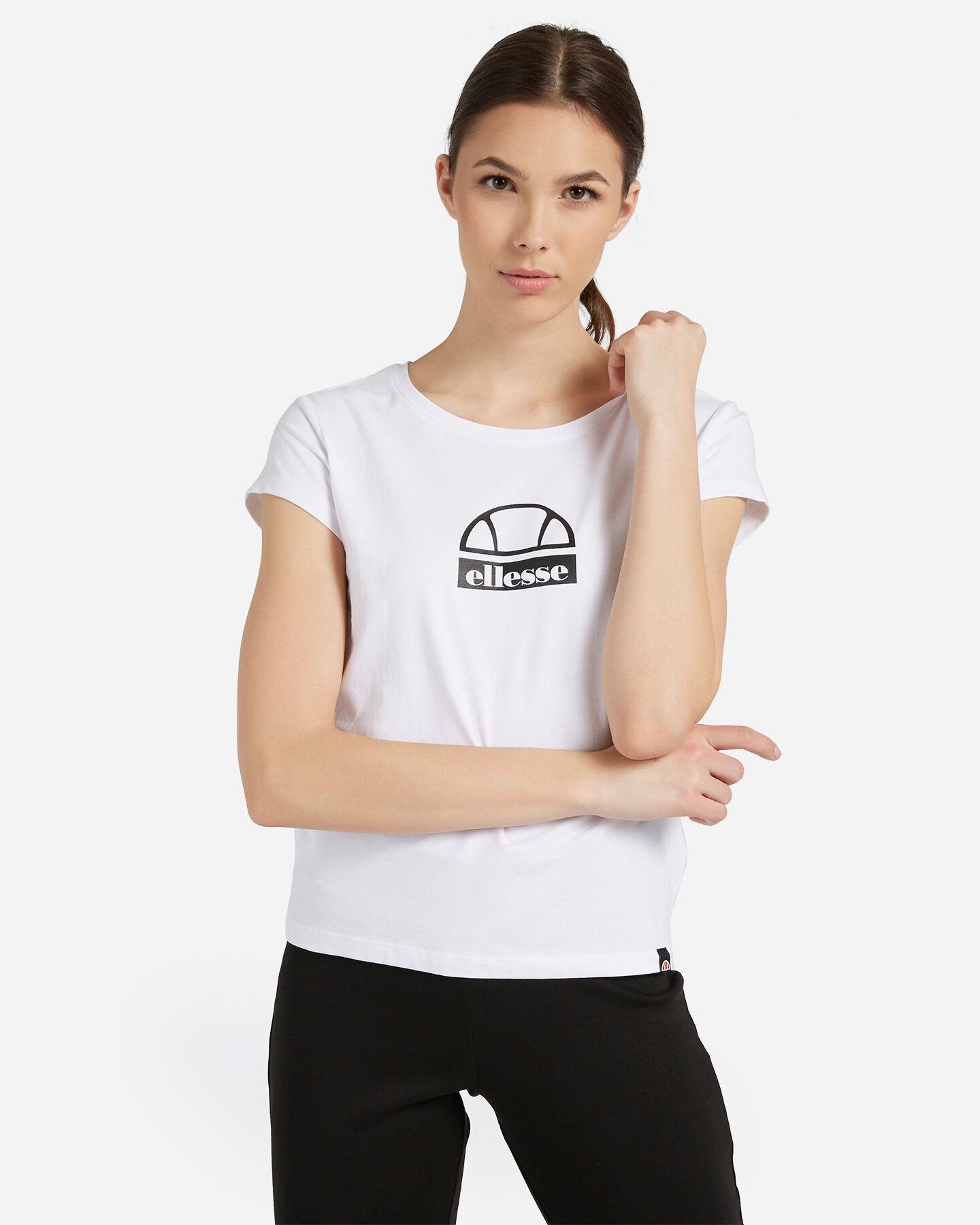  T-Shirt ELLESSE LOGO REGULAR W S4087987|001|XS scatto 0