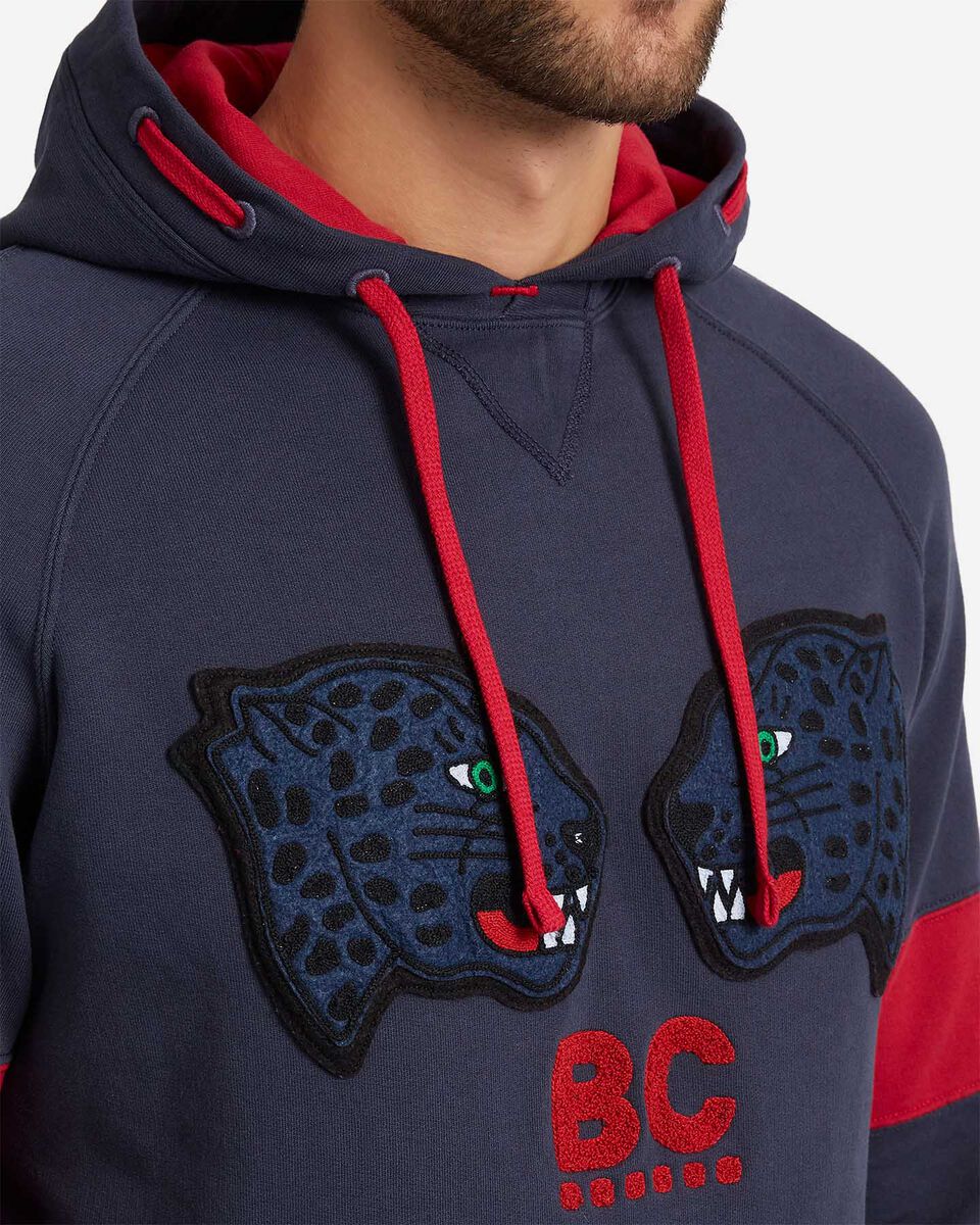  Felpa BEST COMPANY HOODY PANTHER OLMES M S4053384|C007|S scatto 4