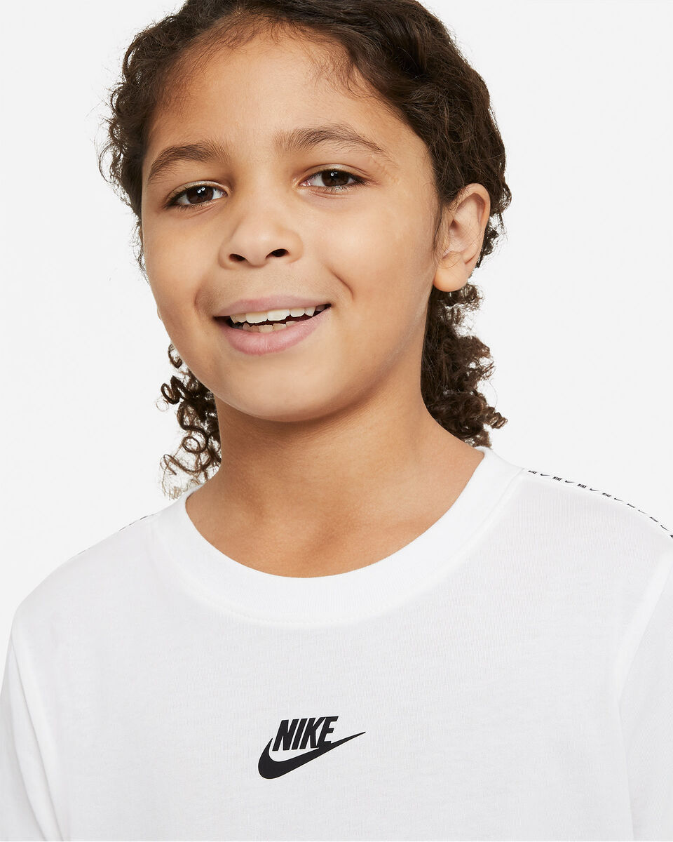  T-Shirt NIKE REPEAT LOGO JR S5299799|100|S scatto 2