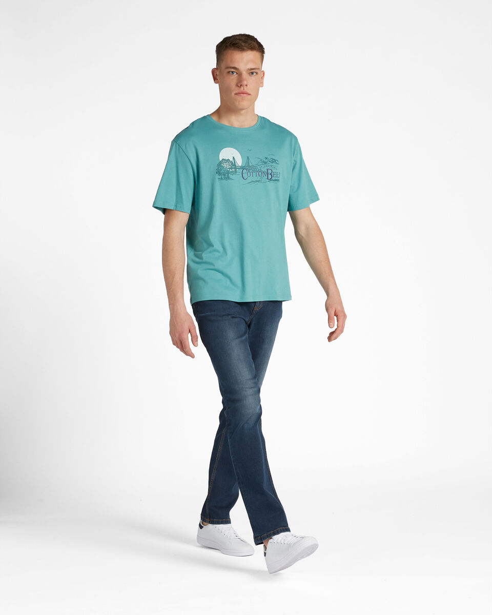  T-Shirt COTTON BELT BIG LOGO PRINTED M S4103174|614|S scatto 3