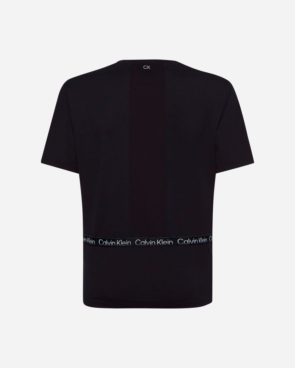  T-Shirt CALVIN KLEIN SPORT POLY BIG LOGO M S4102088|BAE|S scatto 1