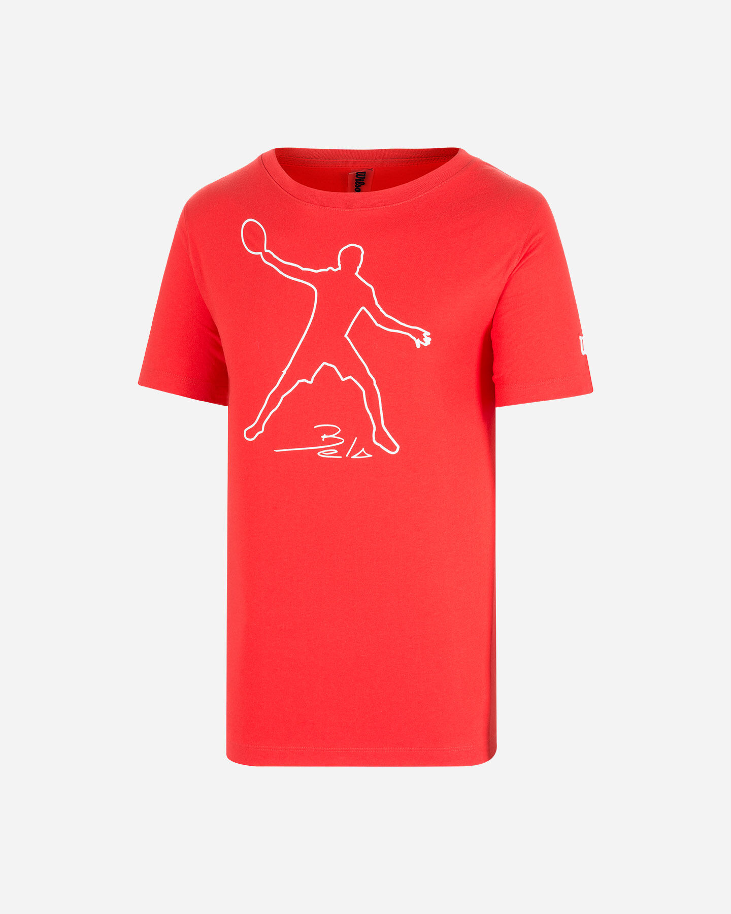  T-Shirt tennis WILSON T-SHIRT WILSON MBELA TECH RED M S5294969|UNI|S scatto 0