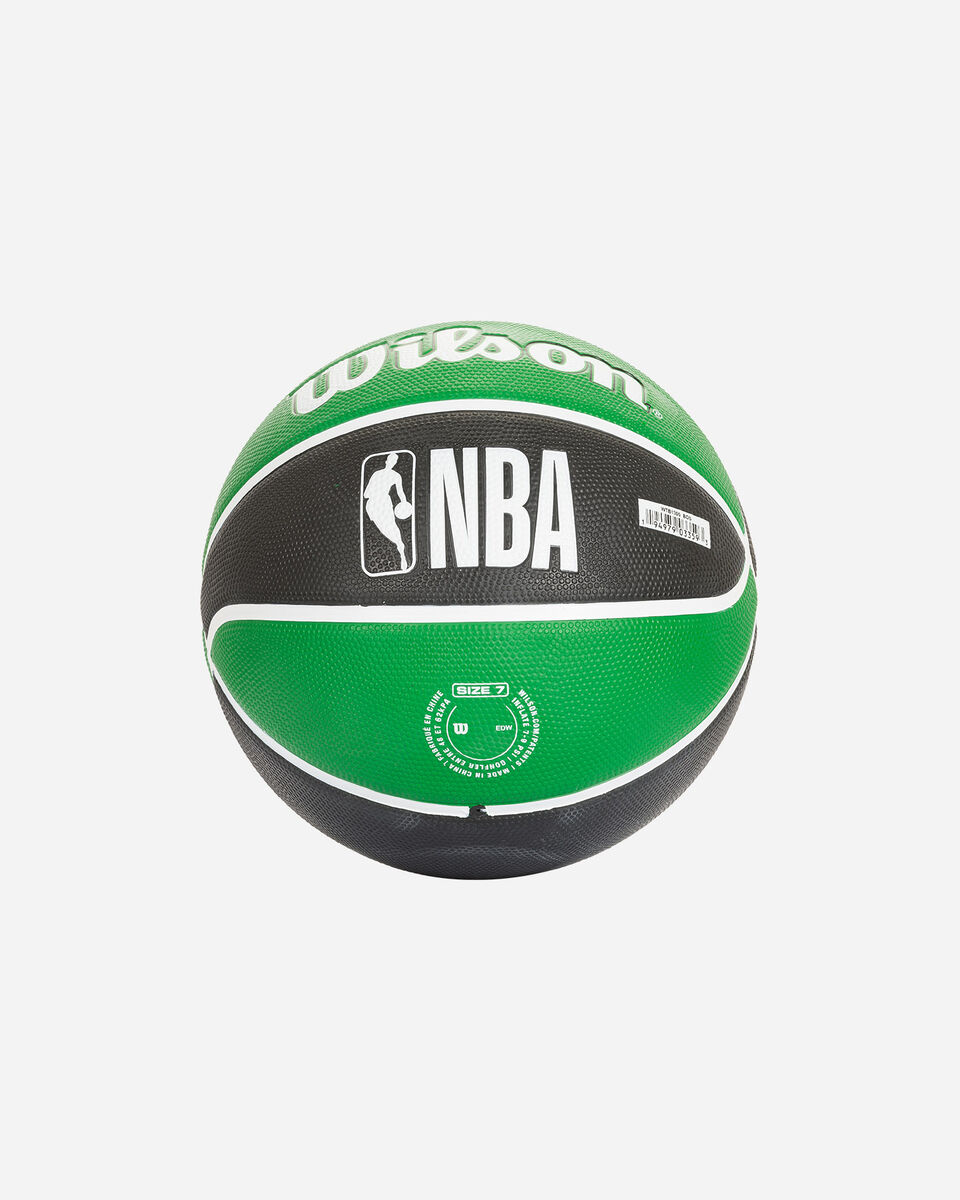  Pallone basket WILSON NBA TRIBUTE TEAM BOSTON CELTICS S5331458|UNI|OFFICIAL scatto 1