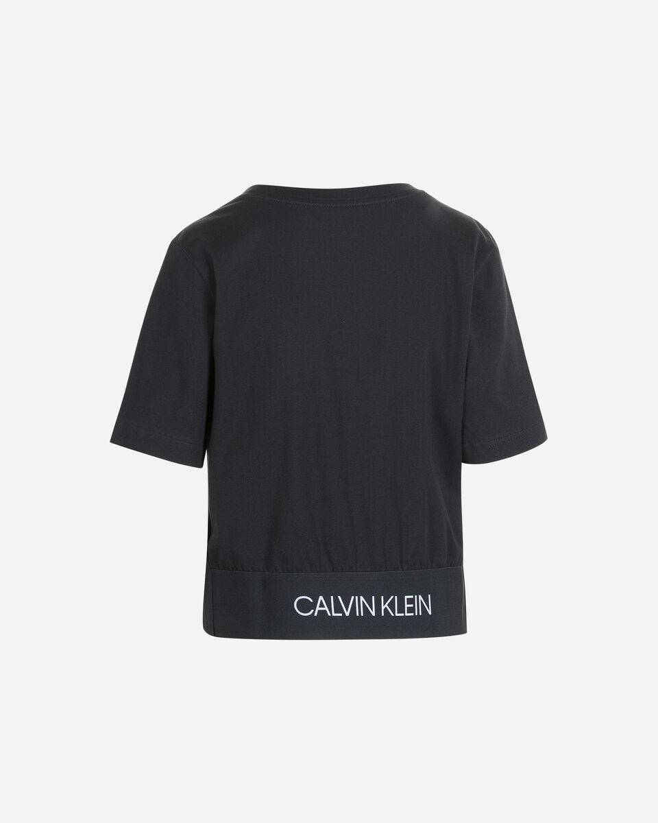  T-Shirt CALVIN KLEIN SPORT LOGO RETRO W S4079709|007|XS scatto 1