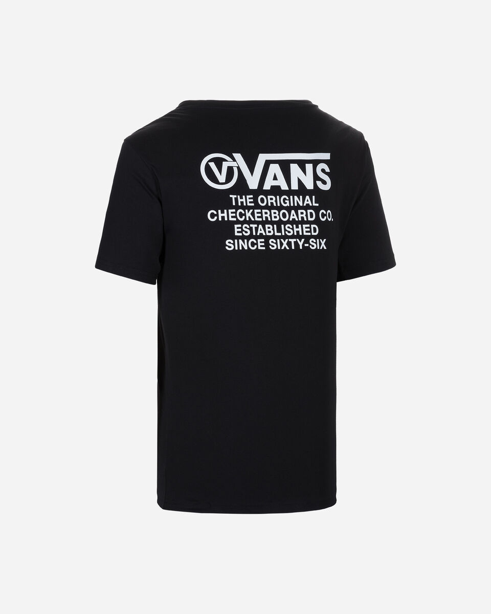  T-Shirt VANS DISTORTION TYPE M S5187189|BLK|XS scatto 1