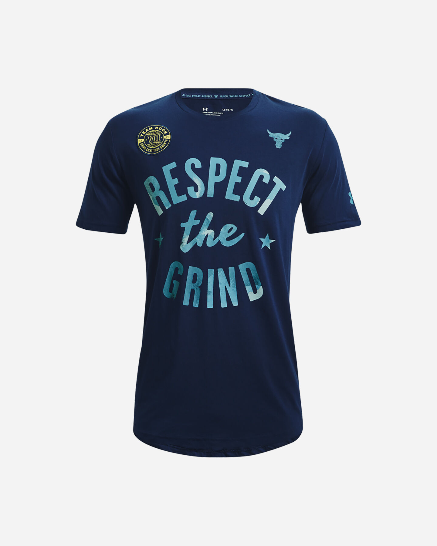 T-Shirt UNDER ARMOUR THE ROCK THE GRID M S5390632|0408|XS scatto 0