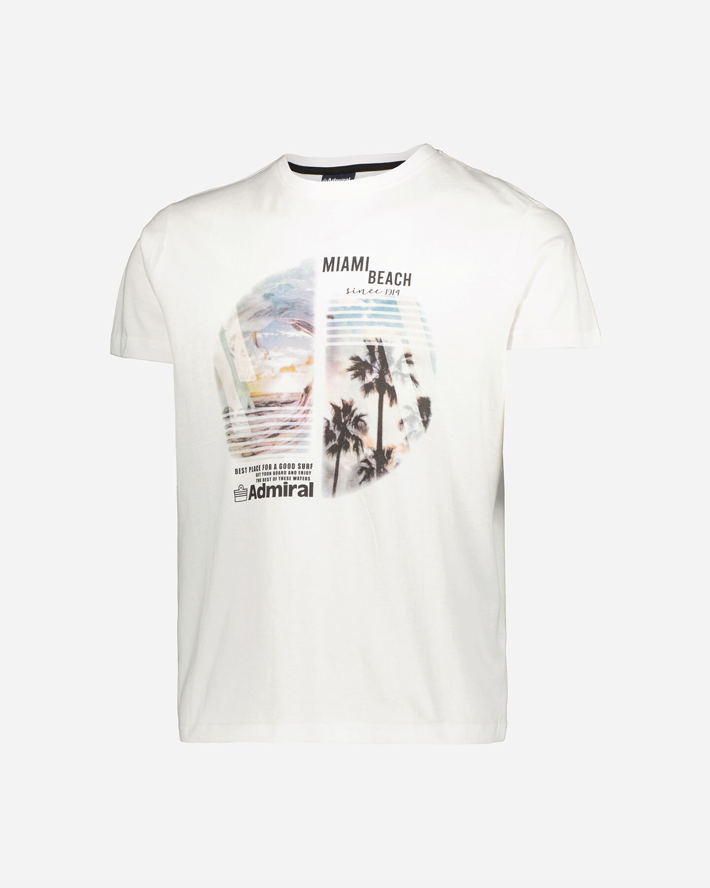  T-Shirt ADMIRAL MIAMI BEACH M S4102984|001|XL scatto 0