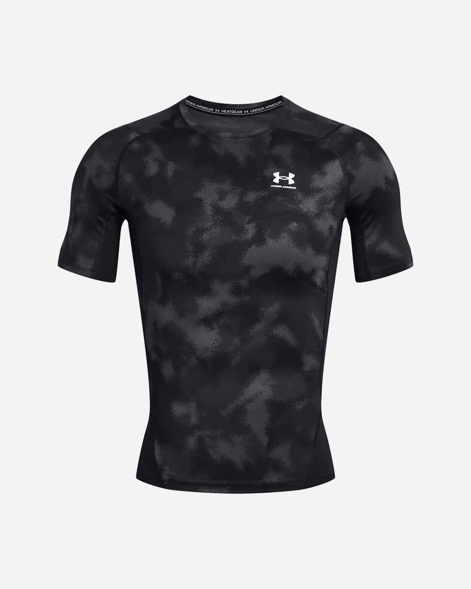  T-Shirt training UNDER ARMOUR HEAT GEAR CAMO M S5641781|0001|XS scatto 0