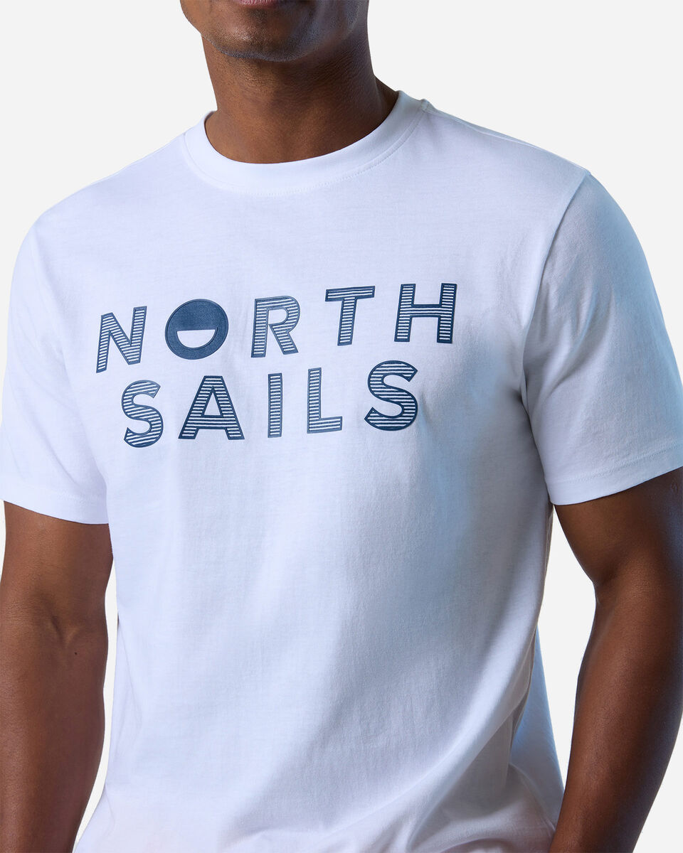  T-Shirt NORTH SAILS LINEAR LOGO M S5684005|0101|S scatto 3