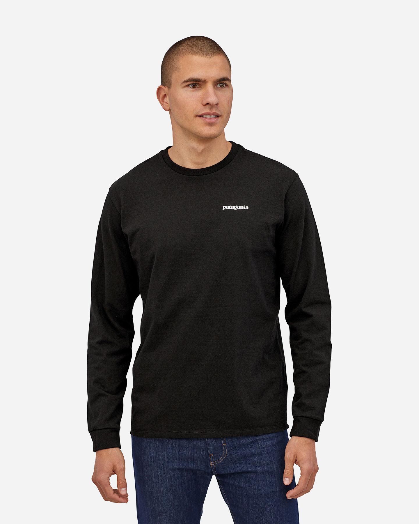  T-Shirt PATAGONIA P-6 LOGO M S4089229|BLK|L scatto 0