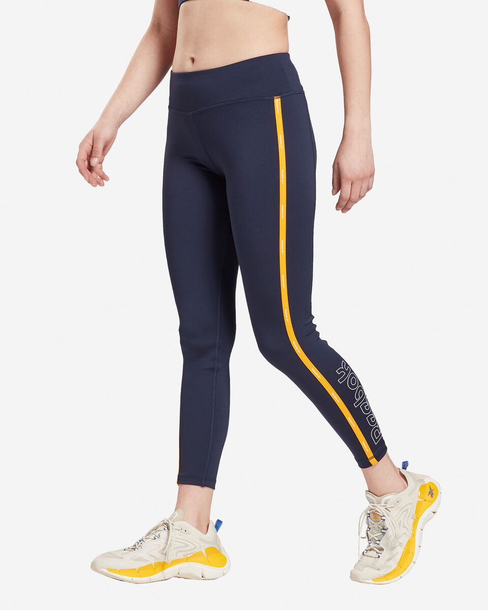  Leggings REEBOK POLY PIPING IN CONTRAST W S5326832|UNI|XS scatto 1