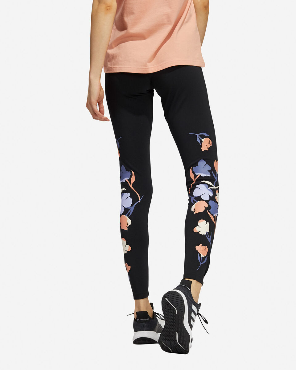  Leggings ADIDAS JSTRETCH FLORAL W S5329869|UNI|XS scatto 3