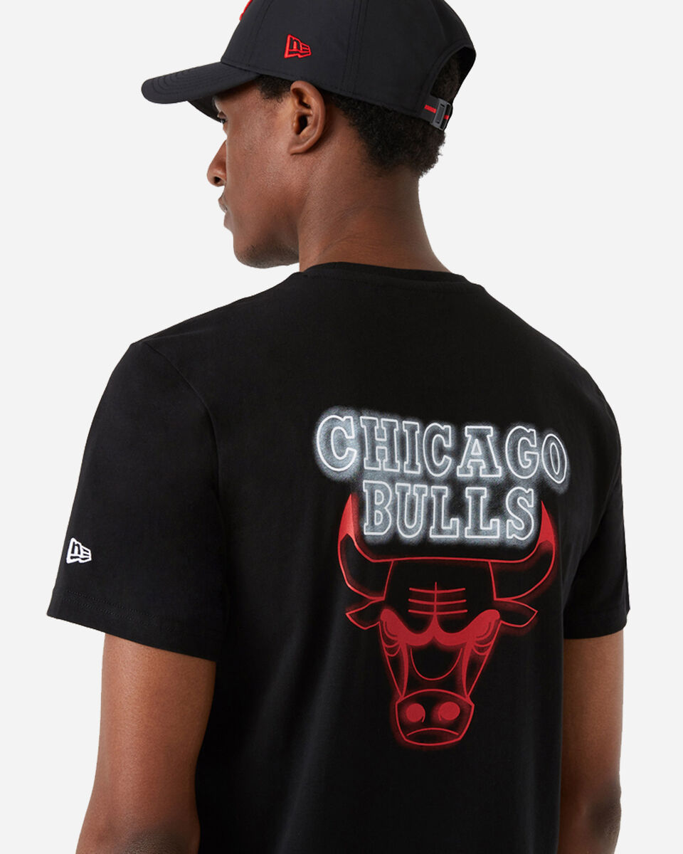  T-Shirt NEW ERA NBA NEON CHICAGO BULLS M S5340087|001|S scatto 3