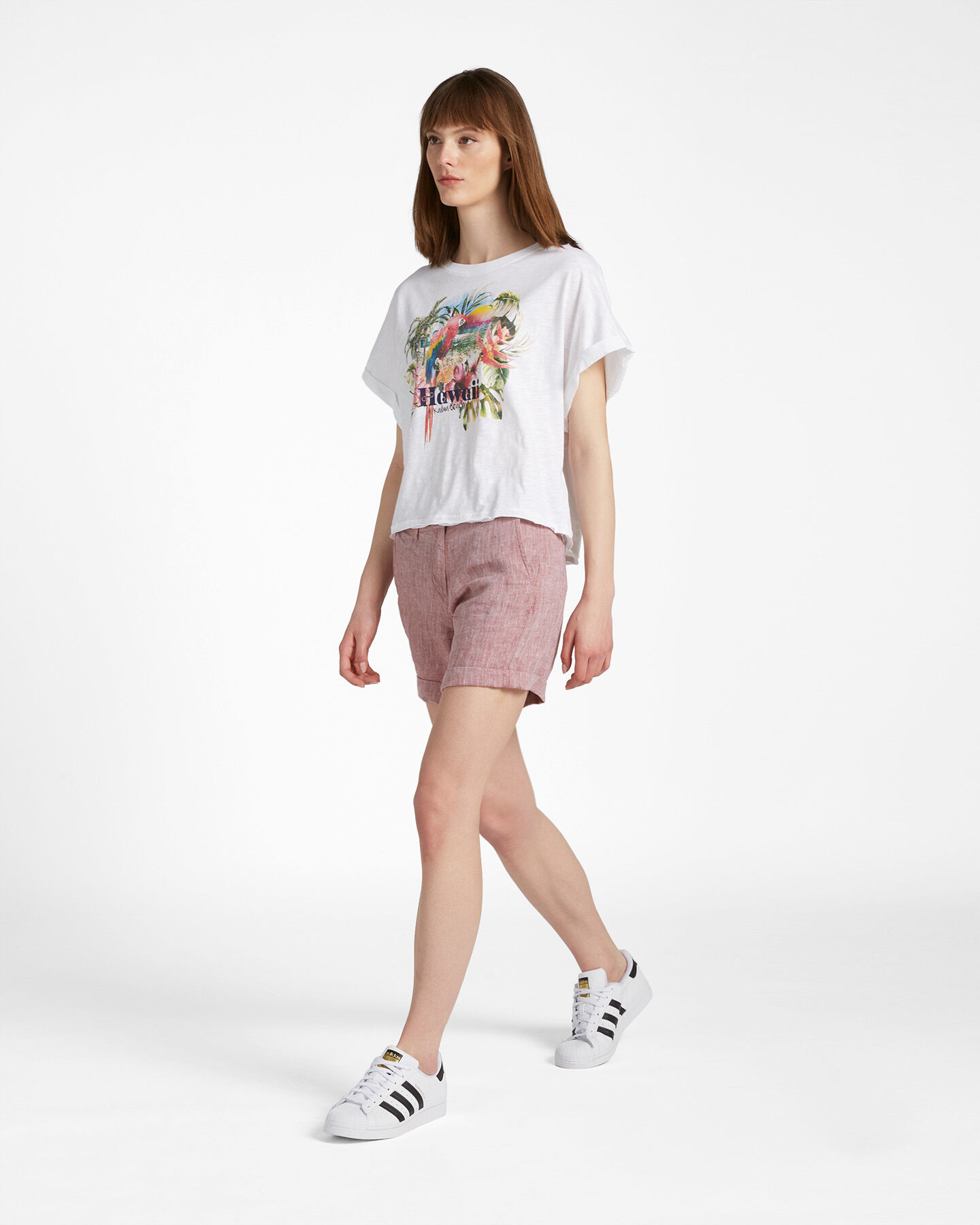  T-Shirt MISTRAL OVER PRINT W S4100679 scatto 3