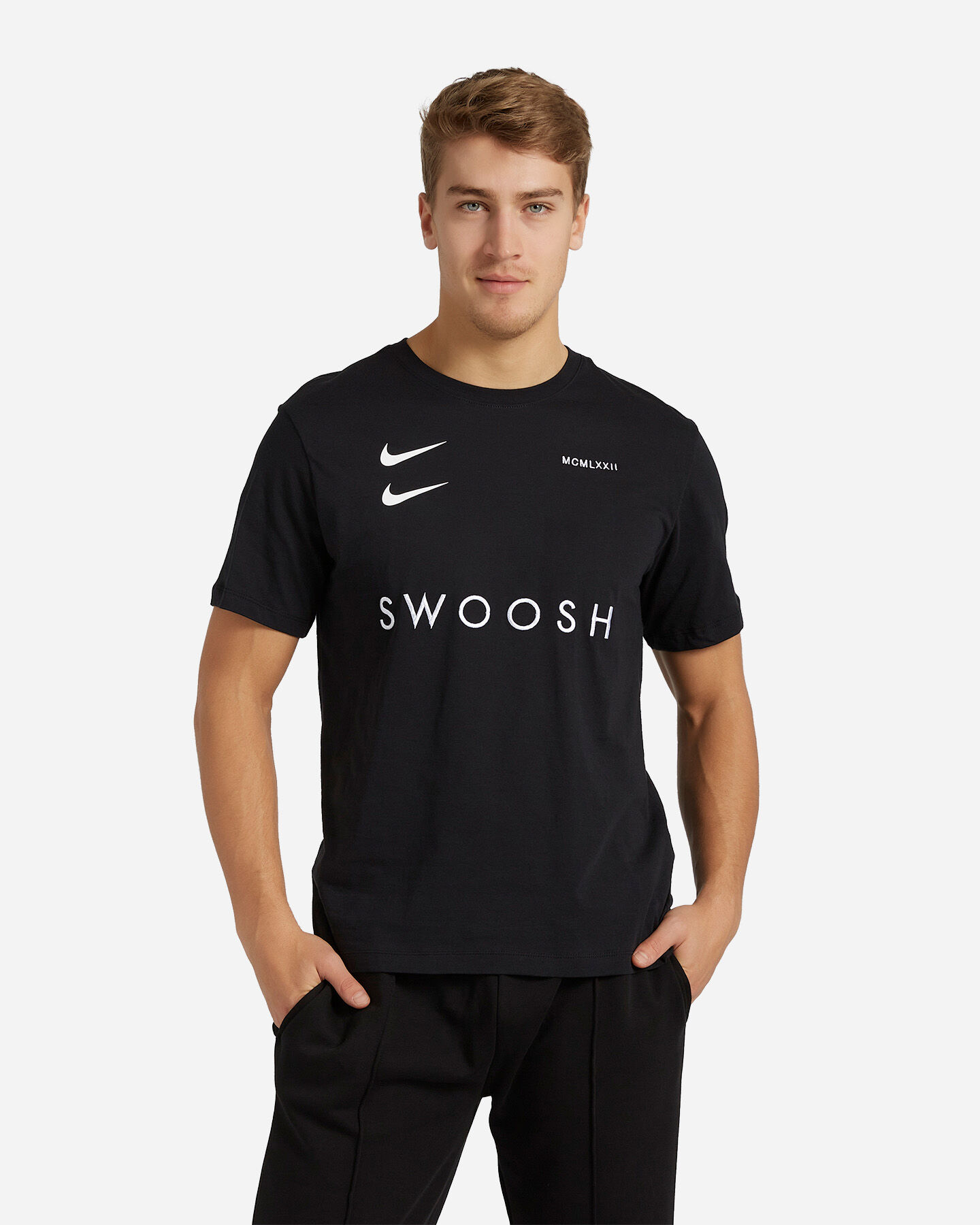  T-Shirt NIKE SWOOSH PACK M S5196609|010|XS scatto 0