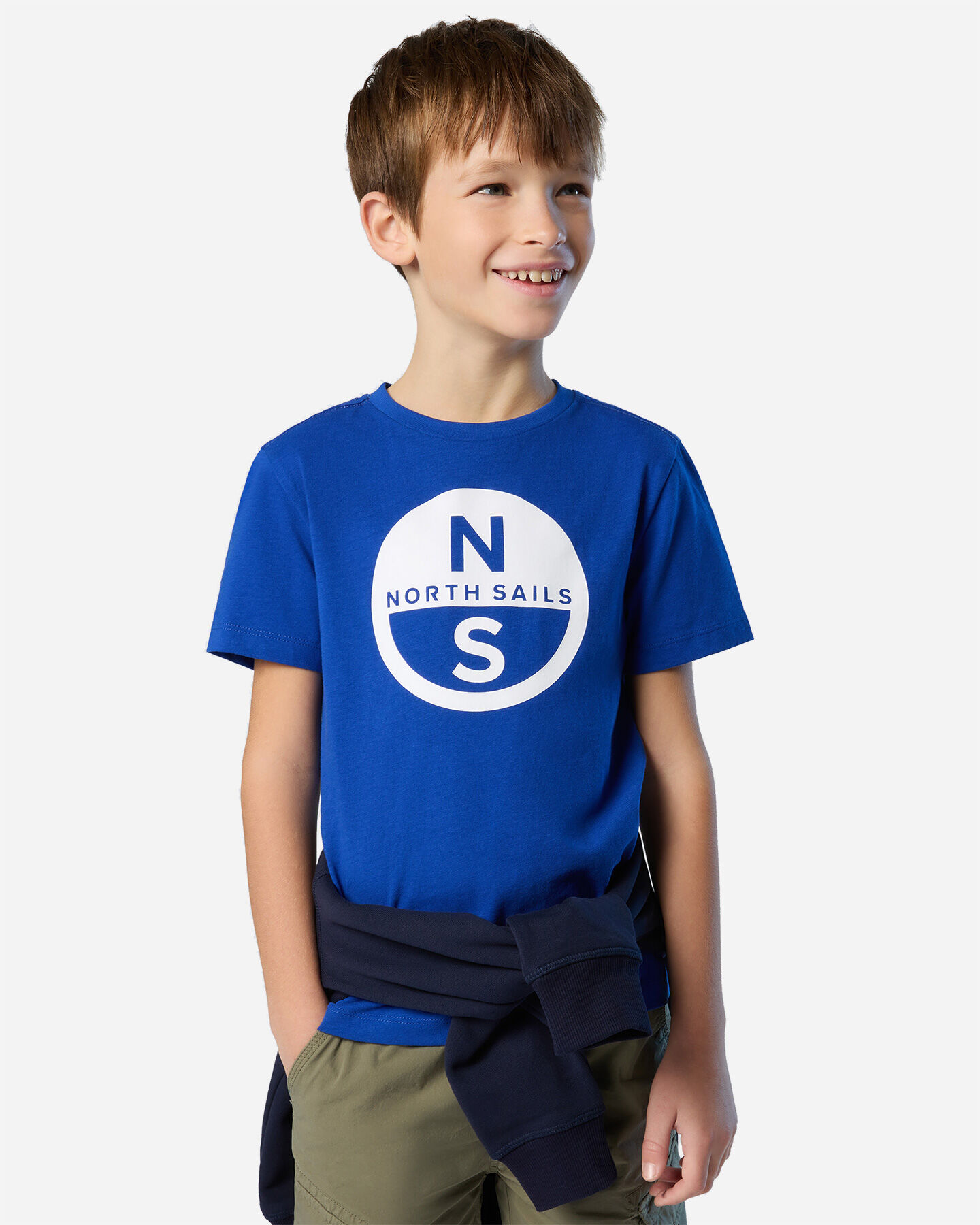  T-Shirt NORTH SAILS NEW LOGO CLASSIC JR S5684029|0831|8 scatto 2