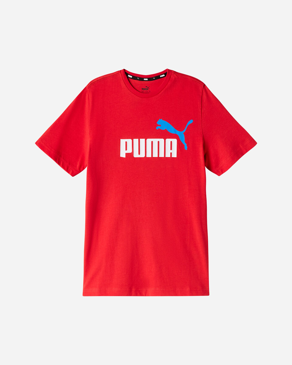  T-Shirt PUMA ESSENTIAL+ LOGO JR S5606792|23|104 scatto 0