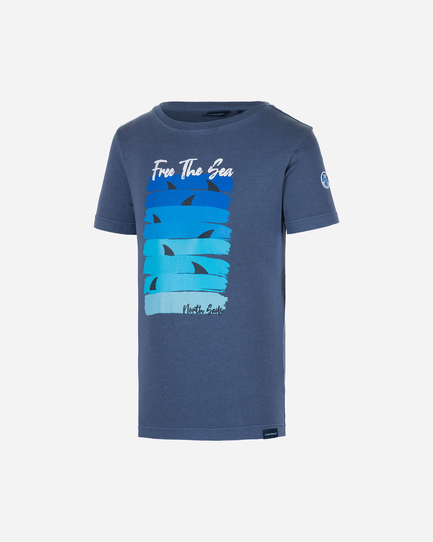  T-Shirt NORTH SAILS FREE THE SEA JR S4077067|C005|6A scatto 0