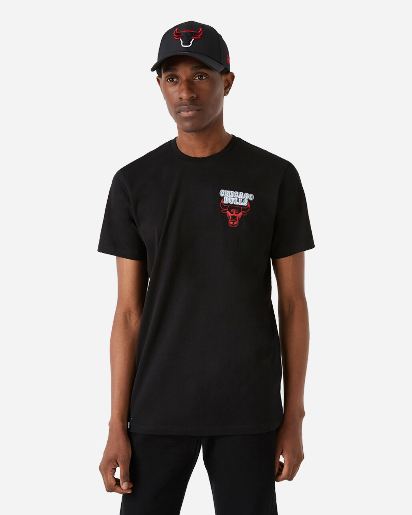  T-Shirt NEW ERA NBA NEON CHICAGO BULLS M S5340087|001|S scatto 0