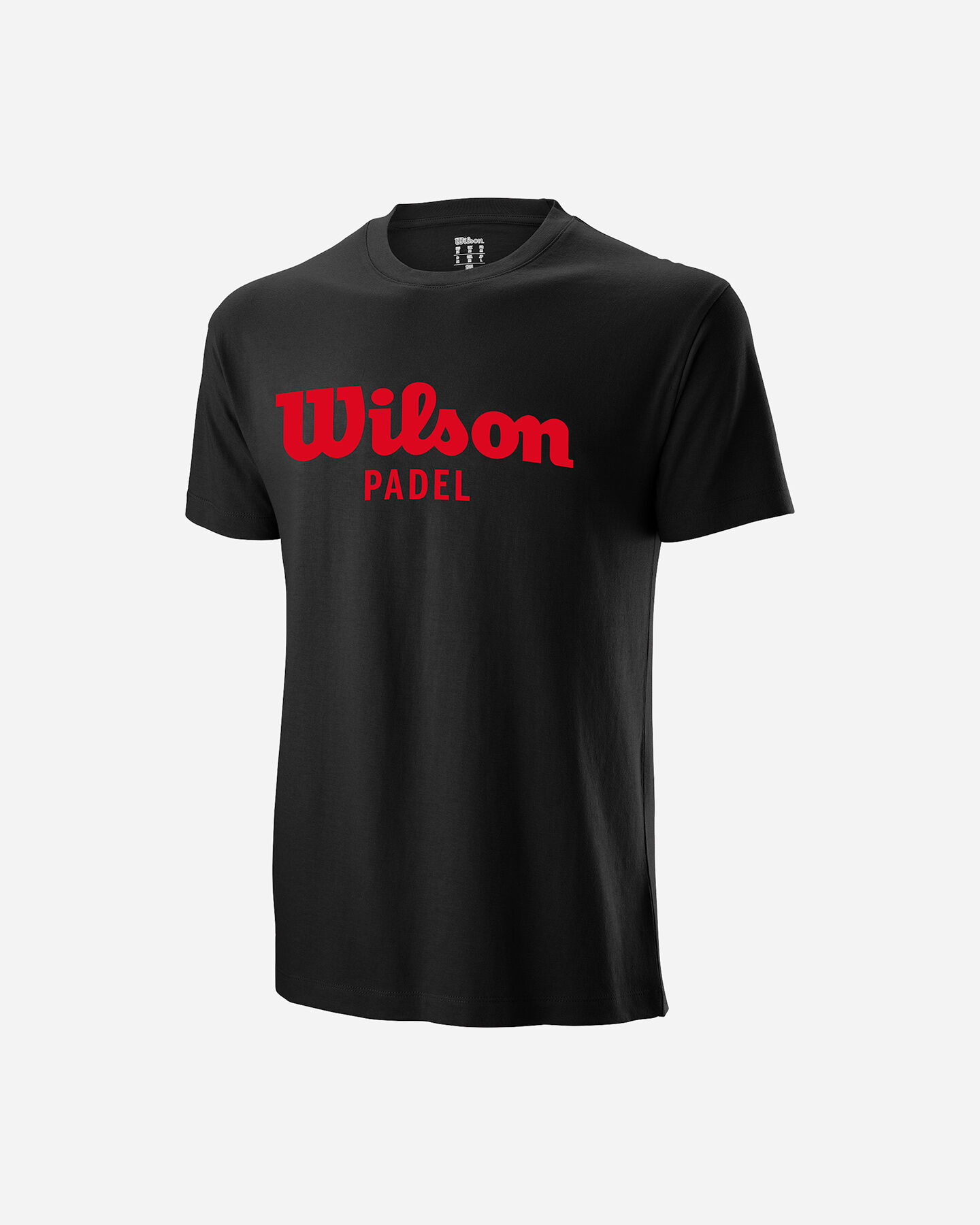  T-Shirt tennis WILSON PADEL SCRPT COTTN M S5344013|UNI|S scatto 0