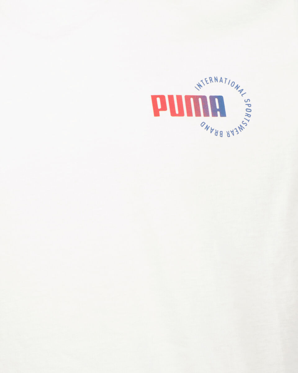  T-Shirt PUMA BLANK SLOGO M S5504772 scatto 2